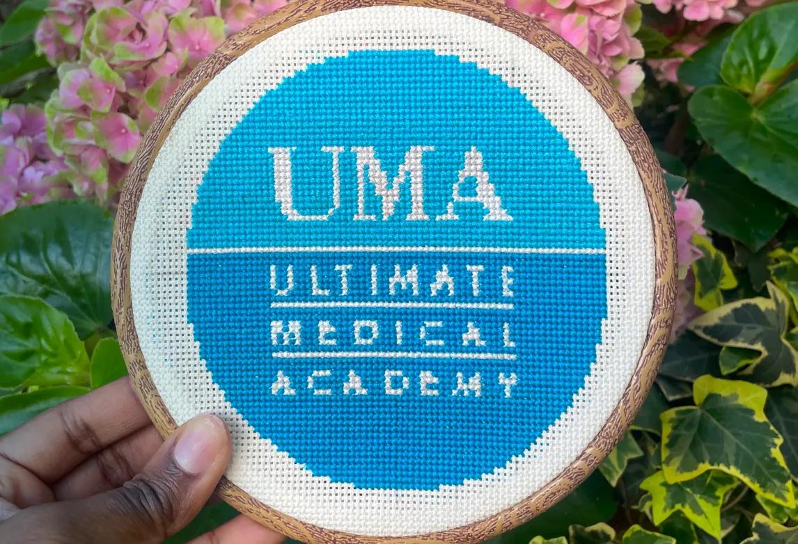 UMA cross stitch design
